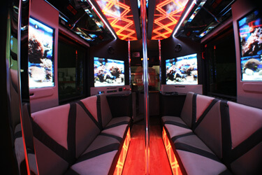 party bus rental in Fort Myers, Florida